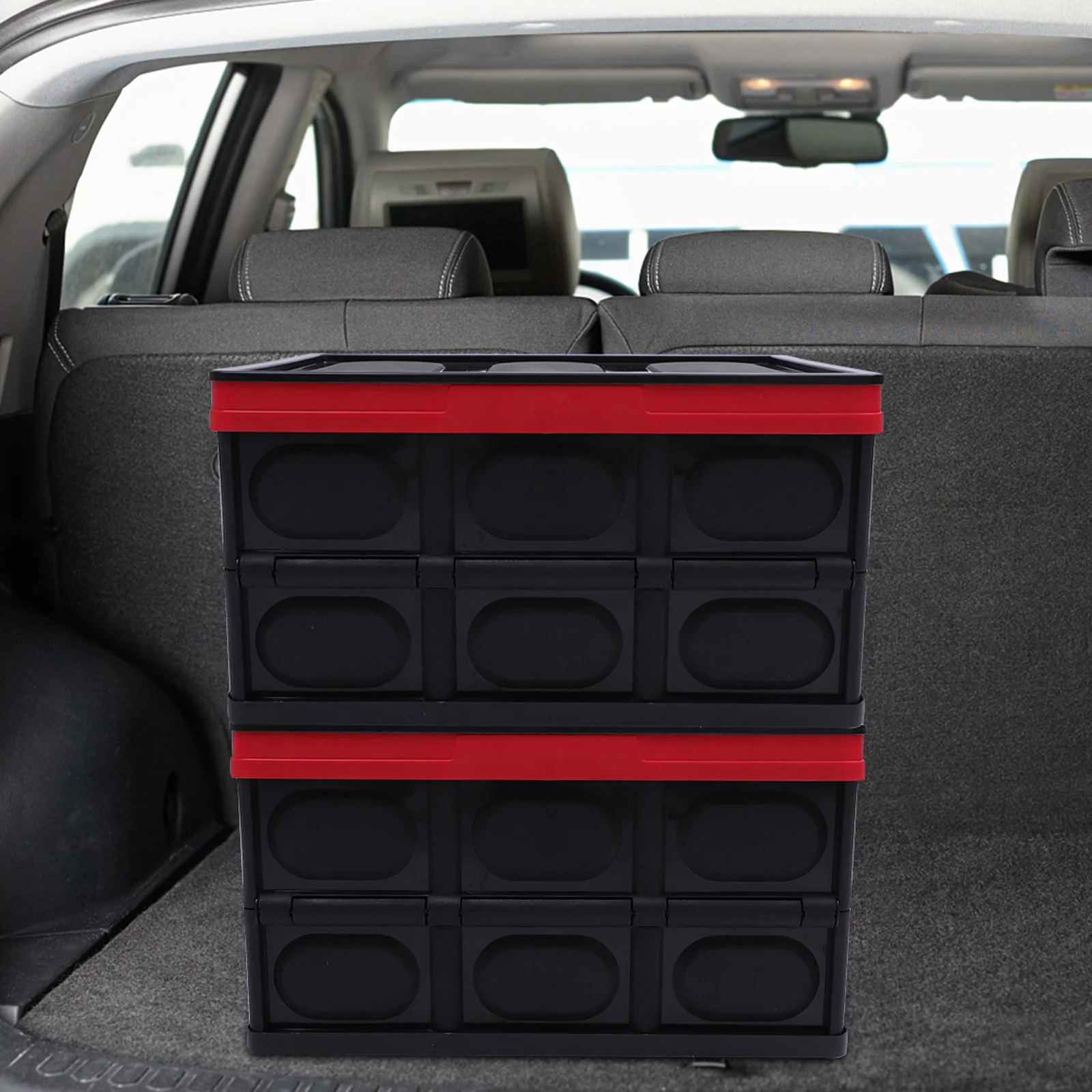 

Large Capacity Foldable ABS Storage Box Wardrobe ganizer Multifunctional Closet Container Dust Proof Lid Space Saving