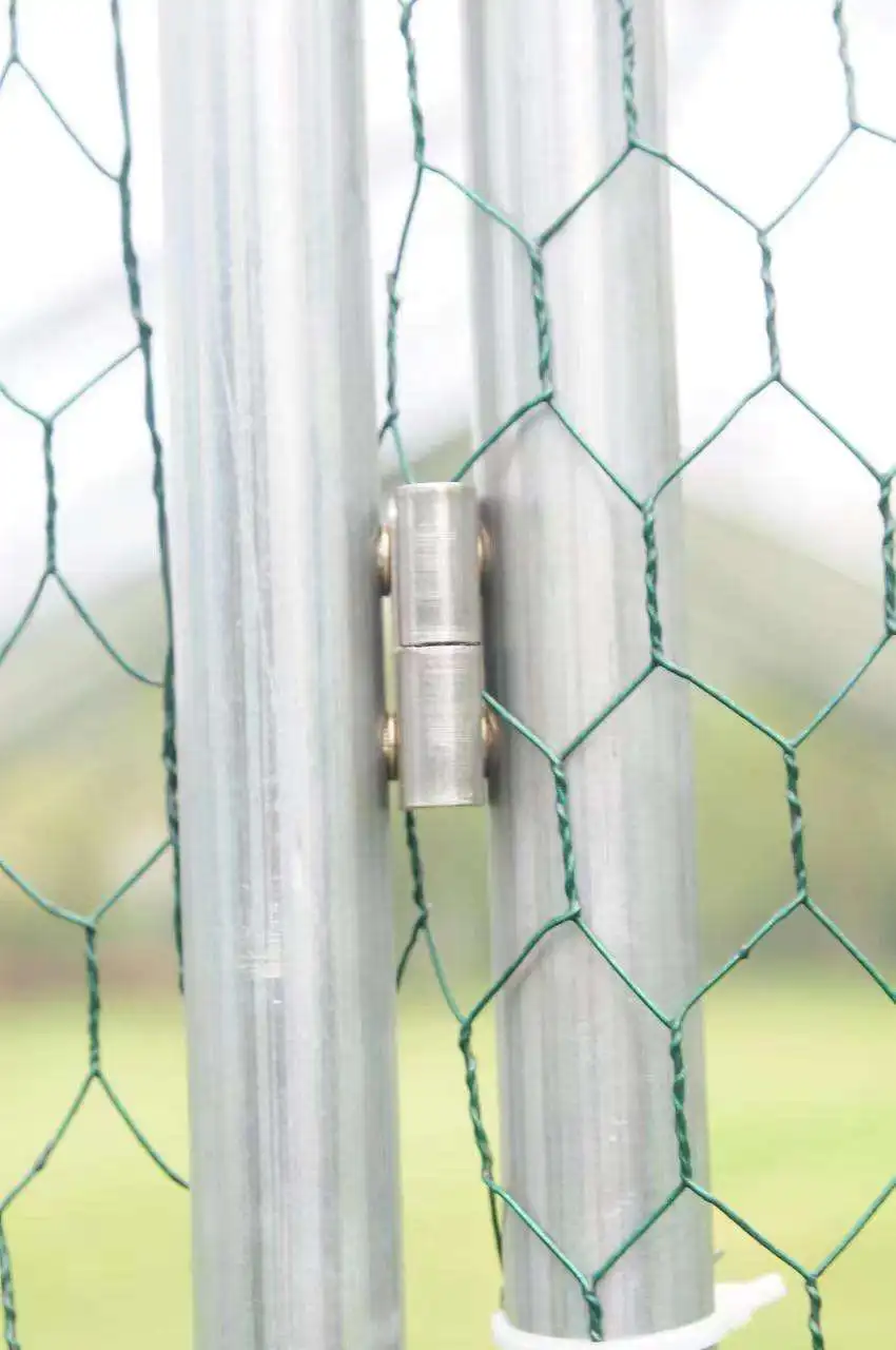 في الهواء الطلق غير نافذ للمطر ظلة حظيرة الدجاج المعدنية 4/6/8/10*3*2 متر بطة كبيرة أوزة أرنب حظيرة الدواجن قفص الدواجن الموئل