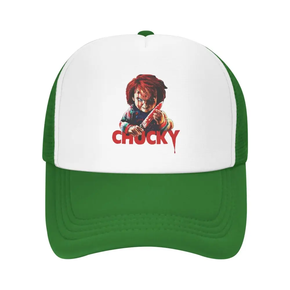 Chuck Halloween New Men's and Women's Baseball Hats Direct Sales Sports Truck Hats Breathable Fashion Leisure Travel Hats