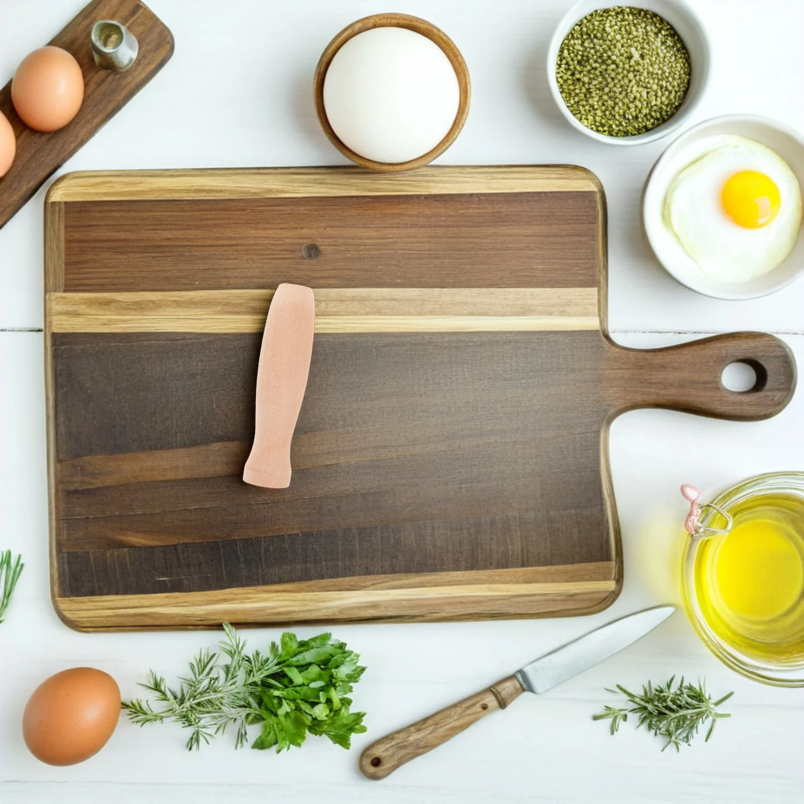 

Wooden Kitchenware Handle Grill Turner Grip Baking Tools Replacement Spatula Repair