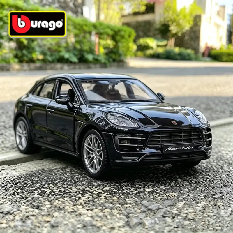 

Bburago 1:24 Porsche Macan SUV Alloy Luxy Car Model Diecast Metal Off-road Vehicle Car Model Simulation Collection Kids Toy Gift