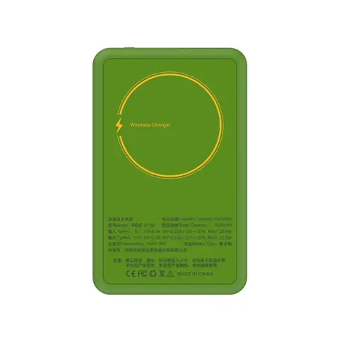 Retro bärbara mini-videospel med inbyggda 500 spel handhållen spelkonsol 5000mAh trådlös powerbank LCD-färgspel för barn 10 best sales Powerbank-spel - №7