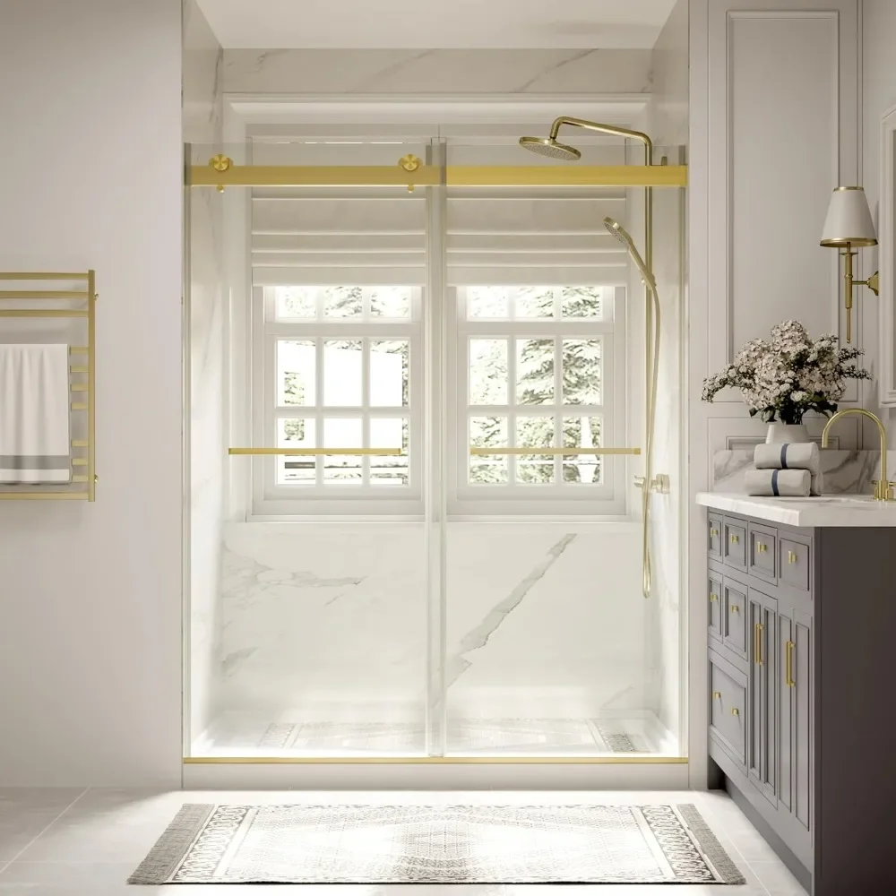 Frameless Shower Door, 56-60