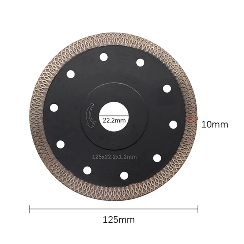 105/115/125mm diamante lama per sega piastrella in ceramica granito arenaria marmo quarzo disco da taglio circolare lame per sega