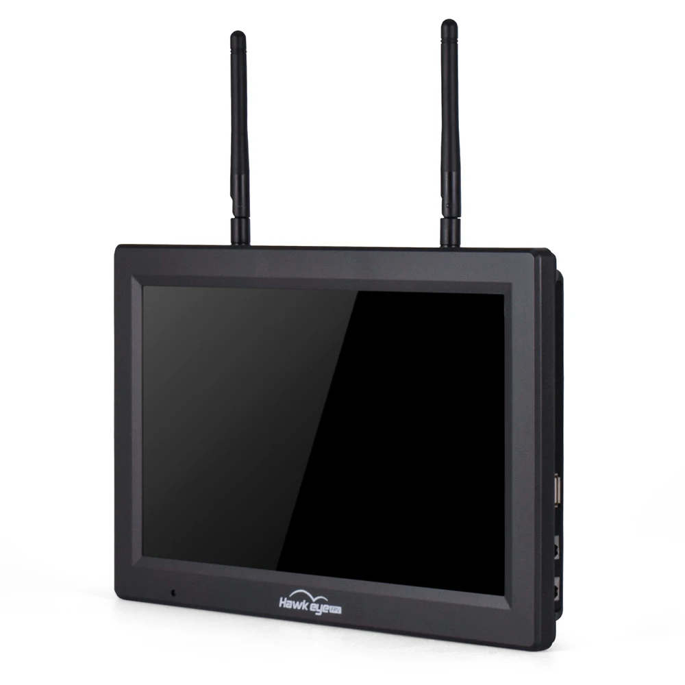 Hawkeye Little Pilot Captain X FPV Monitor with DVR 5.8G 96CH 10.2 inch Dual Receivers 1024x600 LED 16:9 NTSC/PAL Auto Search