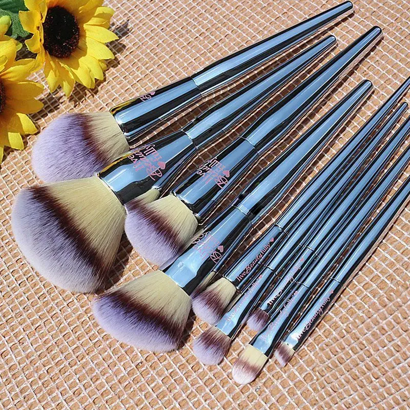 1 piece Pro Makeup brushes Powder Angled Blush Essential Concealer All over Eye shadow smudge Gel liner brow Make up brush IT