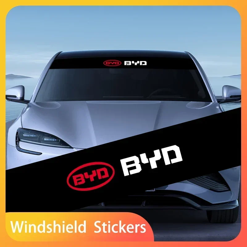 

Car Windshield Stickers Sun Shade Car Decals Sun Shade Heat Resistant Waterproof For BYD F3 M6 G3 G5 Car Decoration Accessories