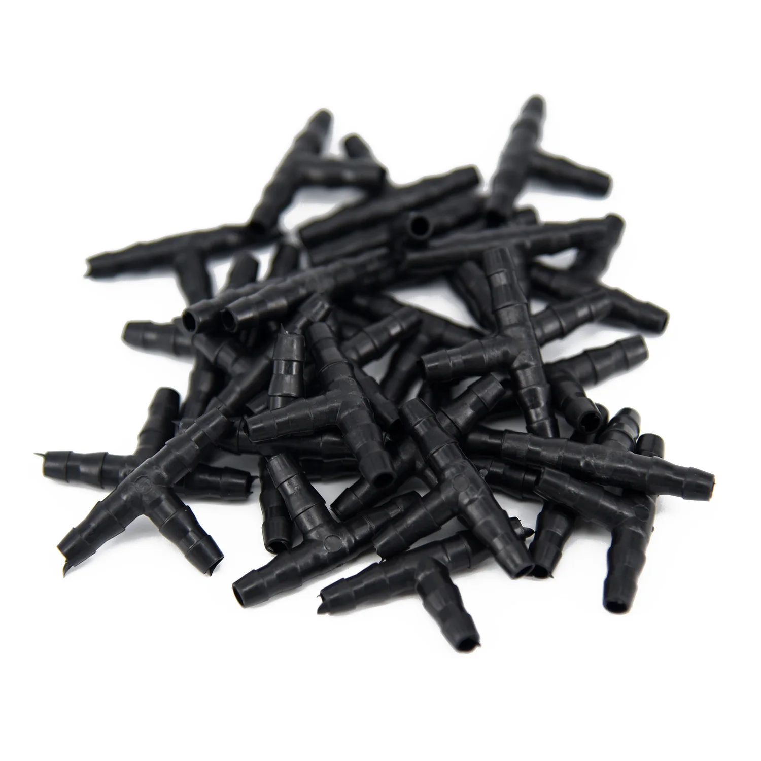 50Pcs/Set Pro 2019 Tee Joints Hose High Irrigation System Drip Plant Tee Joint Timer 50Pcs/Set Pro 2019 Tee Joints