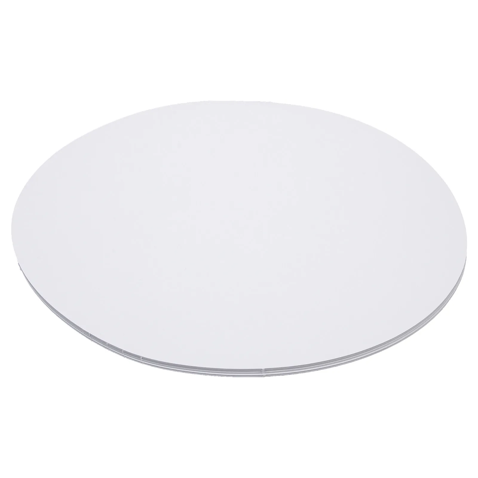 50Pcs White Card Painting Paperboard Smooth Edges DIY Sketch Drawing Cards for Mandala Graffiti Art Projects Artist Cardboard