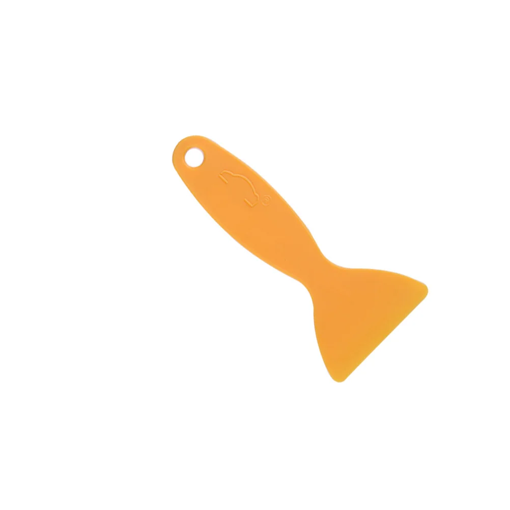 

5Pcs Yellow Glue Scraper Fine Crafted Makrolon Applicator Tool for Precise Glue Spreading and Scraping DIY Home Craft Kit