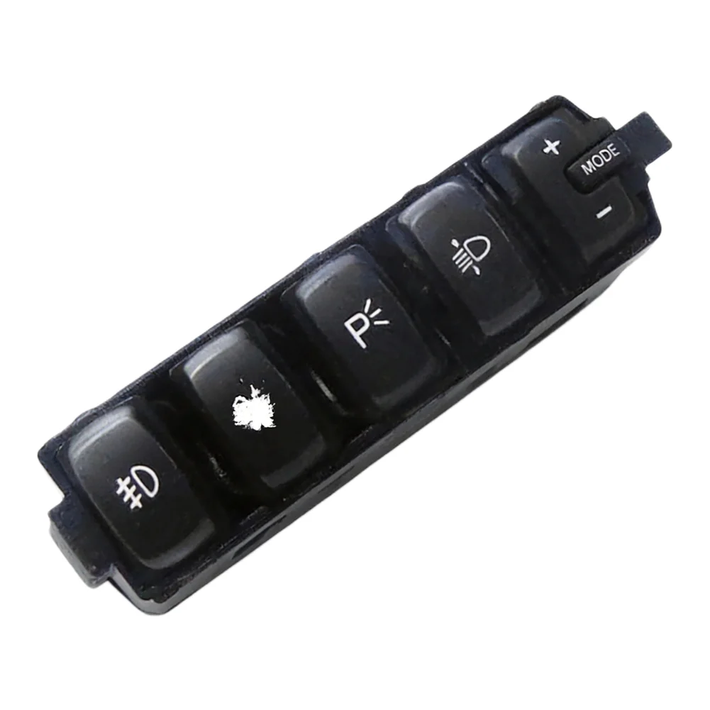 Push Button Sticker Knob Stickers Reflective White Writing Black Overlay With Lettering Fits Control Cells Perfectly
