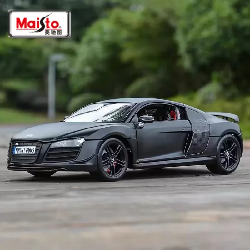 

Supercar 1:18 R8 GT Alloy Sports Car Model Diecasts Metal Racing Car Vehicles Model Simulation Collection Childrens Toys Gift
