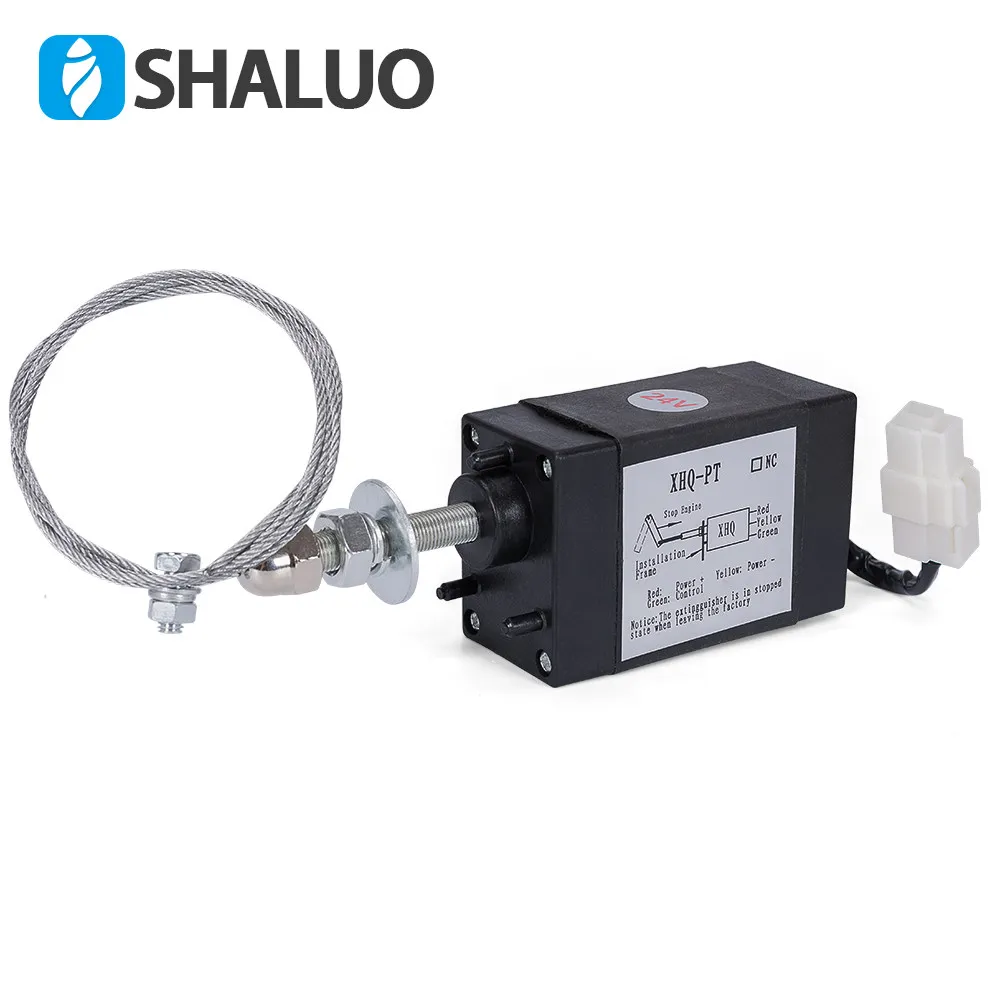 12v24v electronic flameout control, fuel cut-off, vehicle, marine power generation, shutdown, throttle switch valve