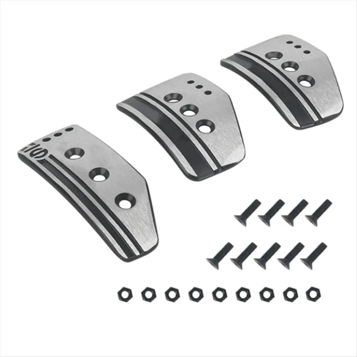 #50I (Silver)Car Foot Pedal Rest Pedal for Manual Transmission Car Pedals,Automotive Parts & Accessories