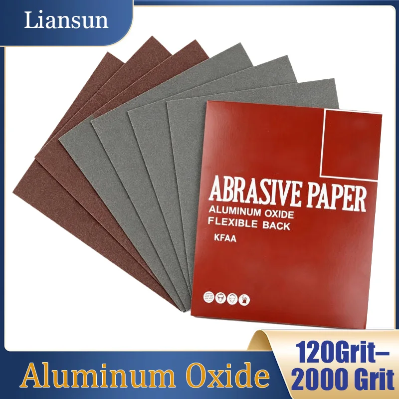 Wet/Dry Sandpaper 120/150/180/220/240/320/400/600/800/1000/1200/1500/2000 Grit Gundam Model Sanding Paper for Metal Polishing