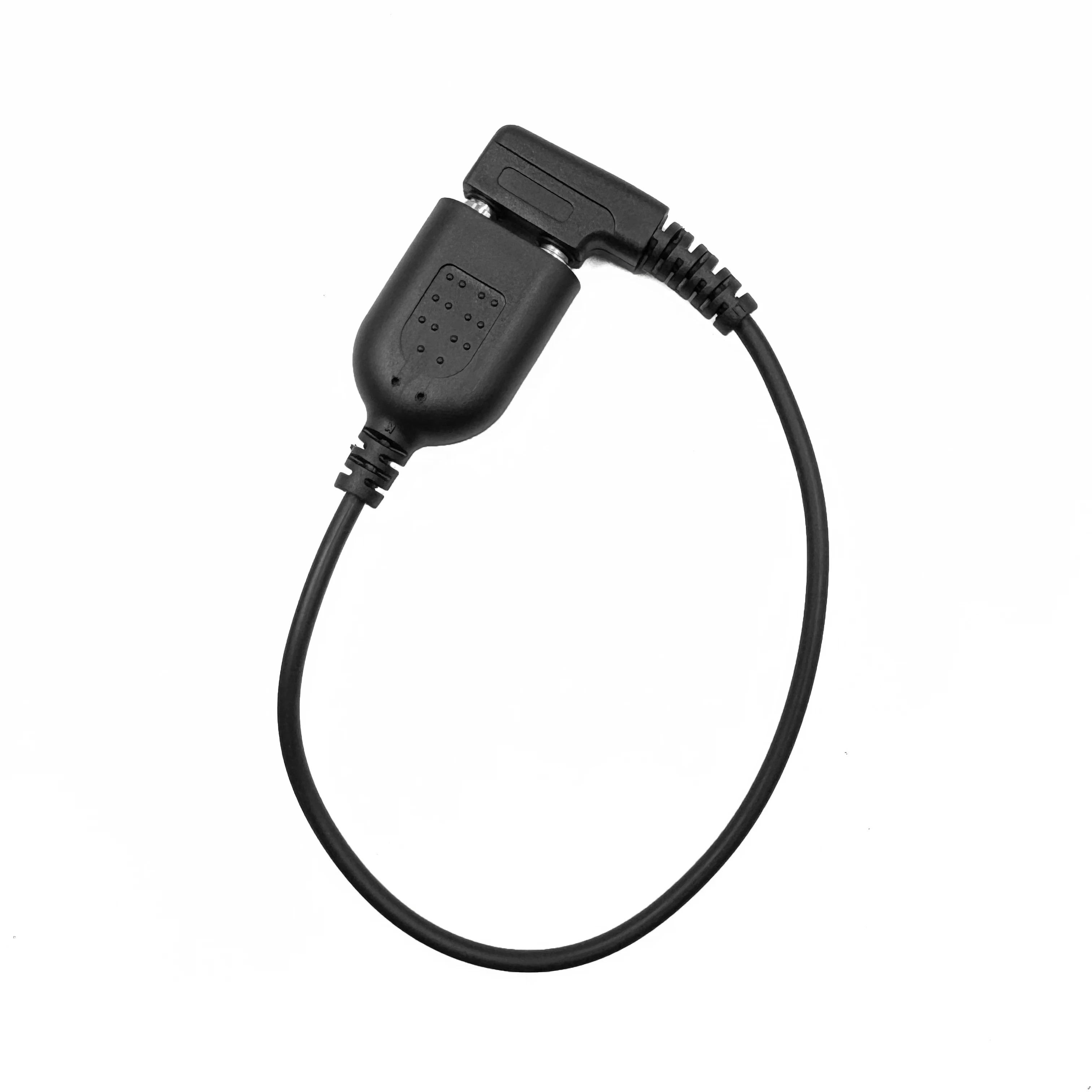 Universal 2 Pin To 2 Pin K-Type Headset Earpiece Adapter For Baofeng Walkie Talkie BF-888S UV-5R/17/32 Quansheng UV-K5/K6 Radios