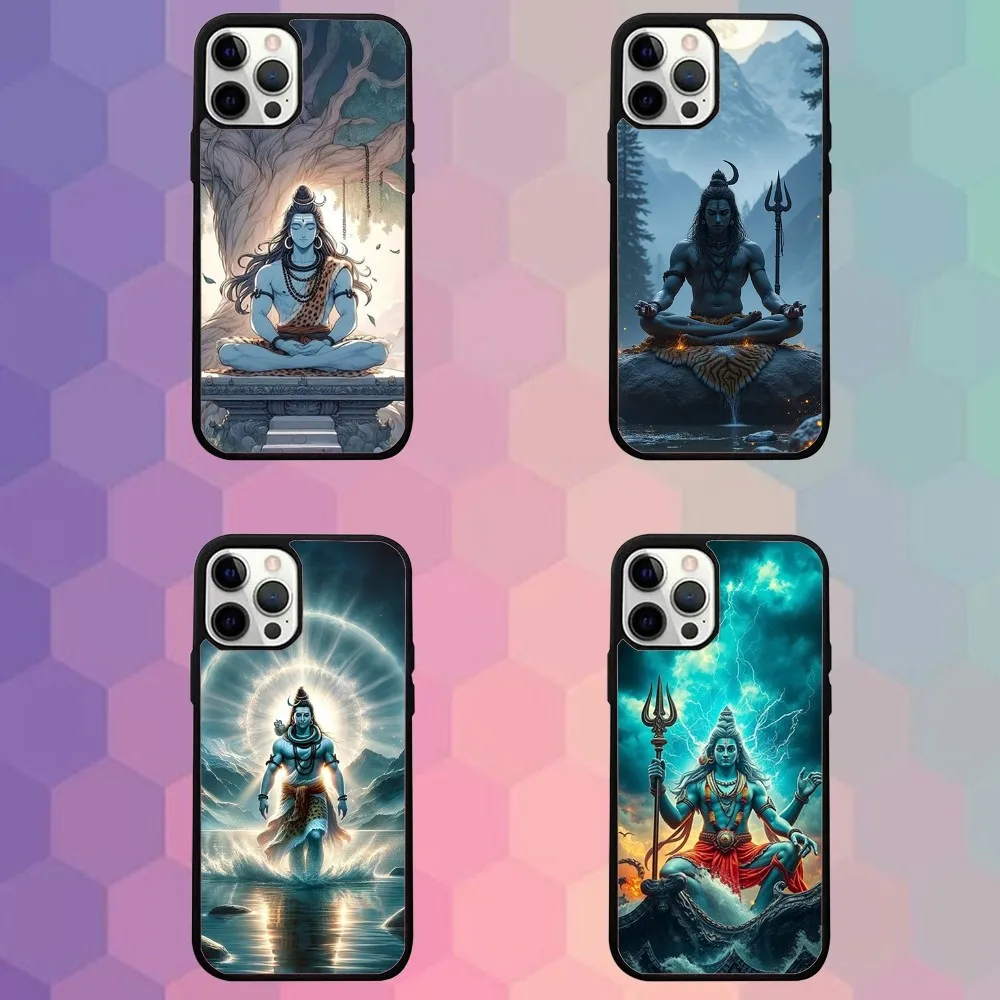 

Lord Shiva Mahadevs Phone Case For iPhone 16e,16,15,14,13,12,11,Plus,Pro,Max,Mini Magsafe Magnetic Wireless Charging