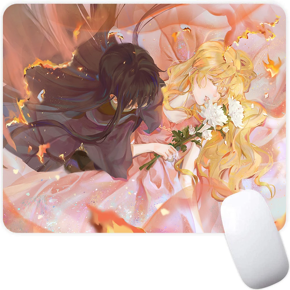 لوحة ماوس ألعاب صغيرة من Who Made Me A Princess، لوحة ماوس كمبيوتر، حصيرة ماوس ألعاب الكمبيوتر مقاس XXL، لوحة مفاتيح للكمبيوتر المحمول، وسادة مكتب #6