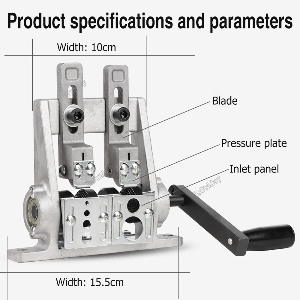 Imagem -03 - Double Drive Wire Stripper Machine Stripping Tool para a 22 mm Scrap Wire Copper Stripper para Leftover Cable