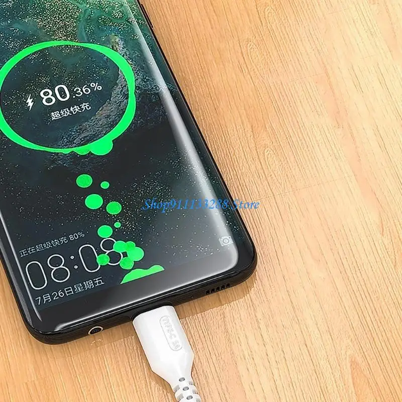 G88D USB to Type C Charging Cable Data Cord Power Supply Wire for Game Controller Sound Card Support 480Mbps Data Transfer