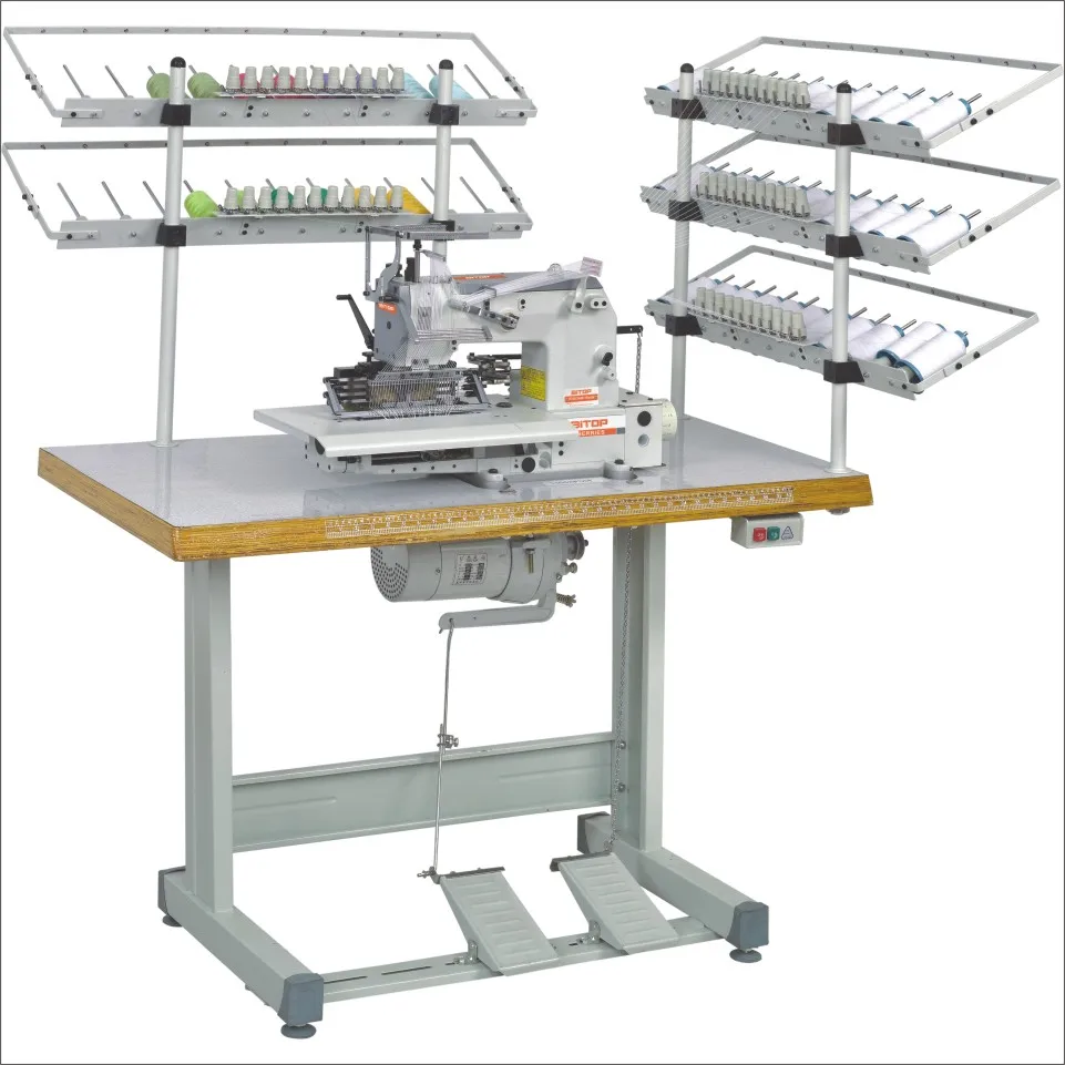 Machine à coudre multi-élastique, type VC008 12-33 VPQ/VSM, fronces et smocks