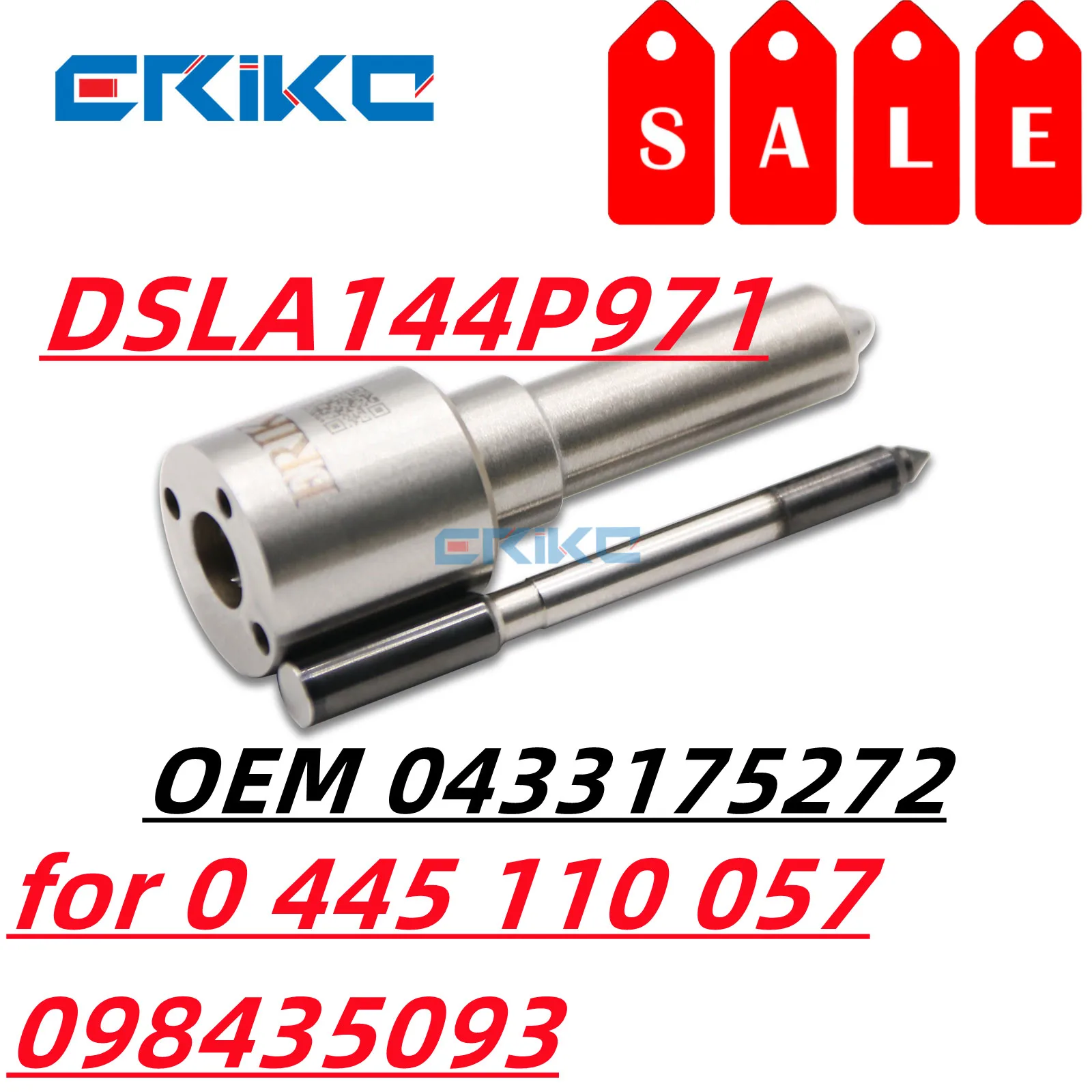 DSLA144P971 0433175272 Common Rail Nozzle Dsla 144 P971 Fuel Injector Sprayer Dsla 144p 971 Nozzle Dsla 144p971 for 098435093