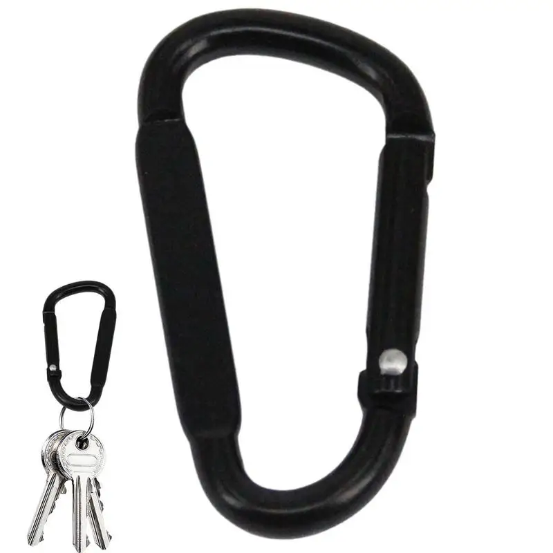 Karabiner haken d Form Aluminium legierung Karabiner d Clip Metall Karabiner Reise Karabiner Rucksack Karabiner Camping Zubehör