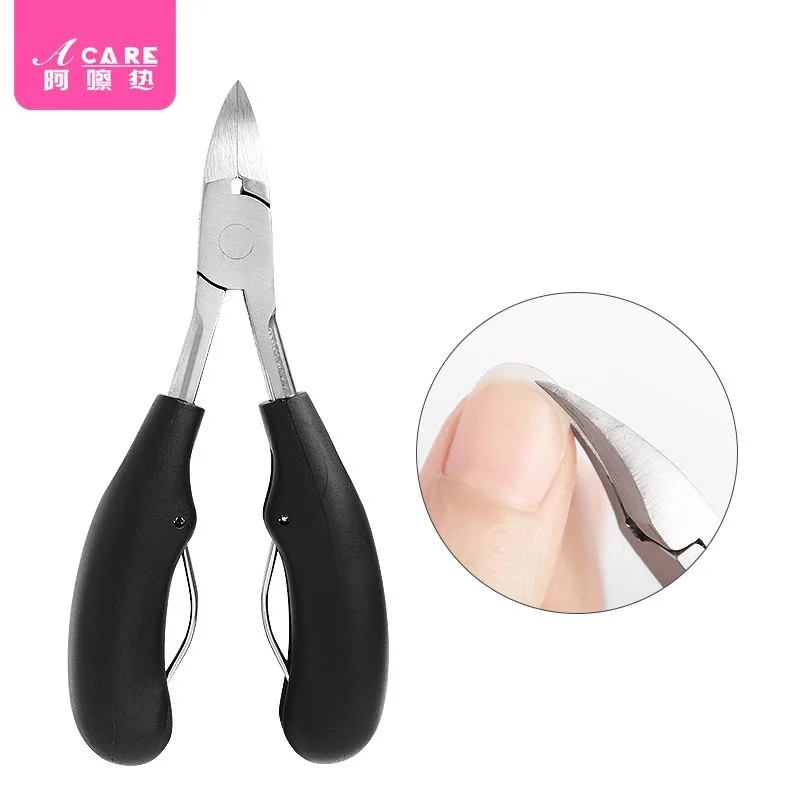 DX01/Eagle Nose Pliers/A1PQ0-Easy to Use Thick Hard Nail Scissors Nail Groove with Pointed Oblique Mouth Home Pedicure E