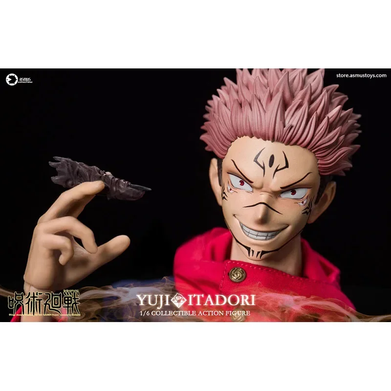 In Stock Original Asmus Toys JJKS02A JUJUTSUKAISEN YUJI ITADORI 1/6 Animation Character Model Action Toys Gifts