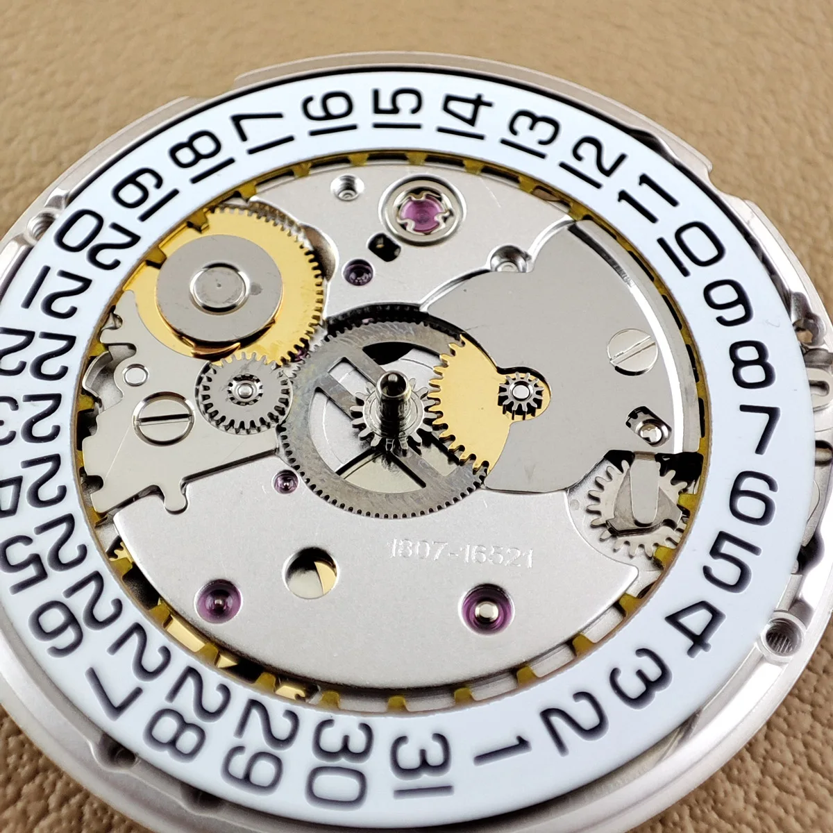 PT5000 Genuine High Precision 25 Jewels Mechanical Movement Datewheel 28800/Hour Frequency Wristwatch Parts Replace ETA2824-2