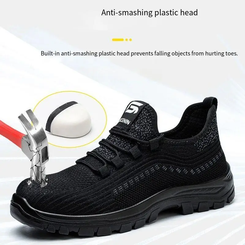 

Labor protection shoes, electrician insulated shoes, lightweight, breathable, wear-resistant, anti smashing, and anti stab shoes