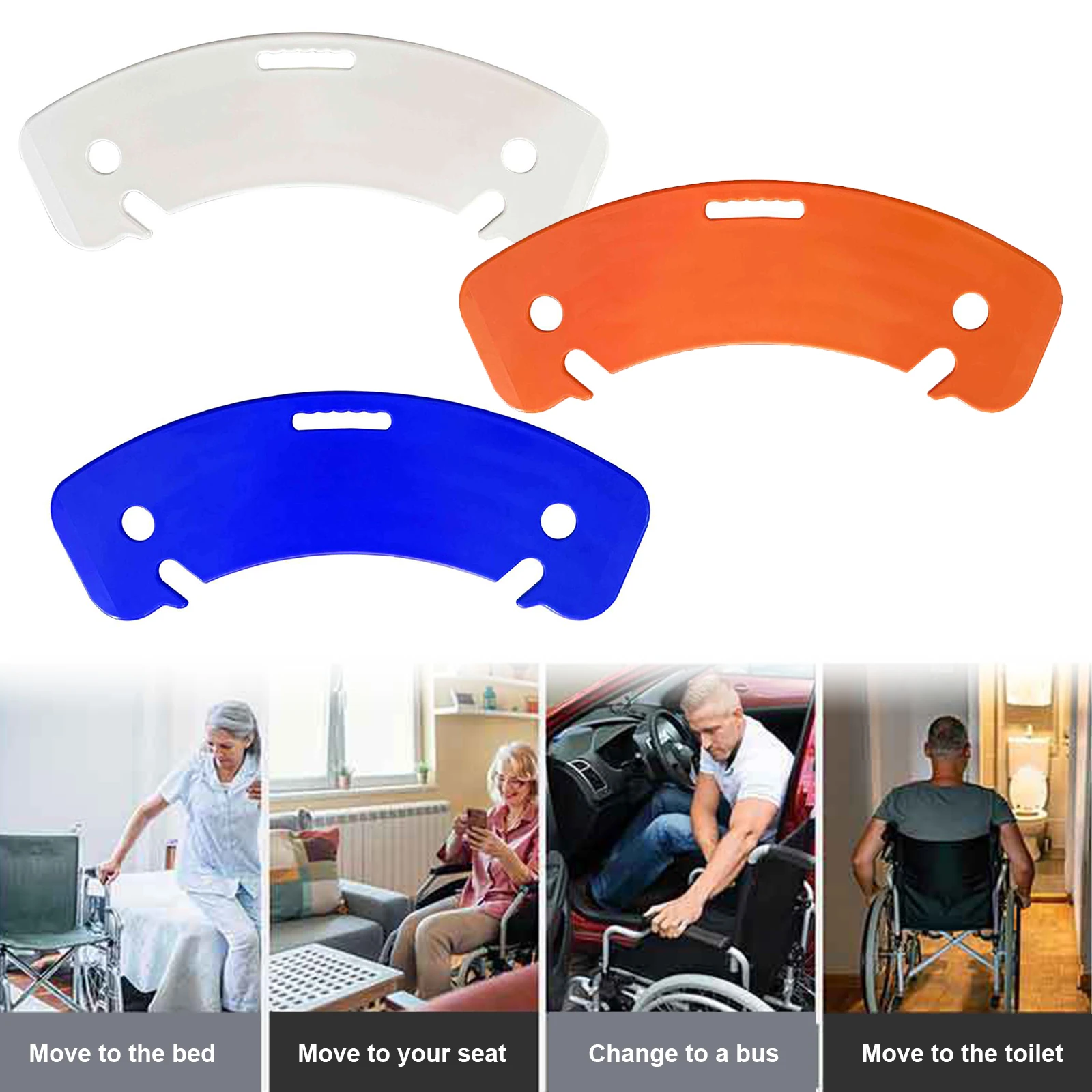 Transfer Board and Slide Board Patient Transfer Board Slide Transfer Board for Seniors Transfer To Wheelchair Bed