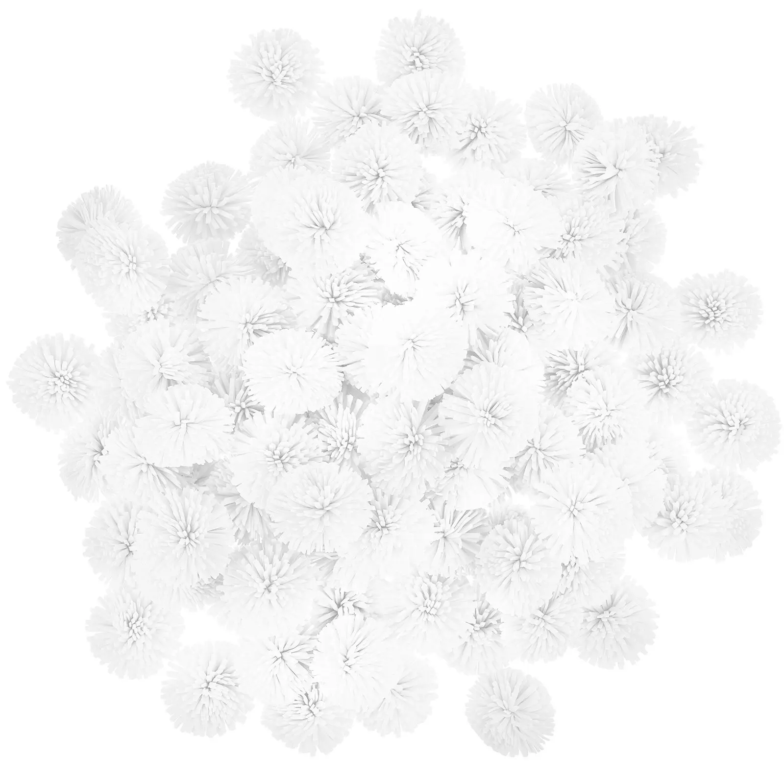 

100Pcs Flower Essential Oil Diffuser Premium Flower Aromatherapy Diffuser for Car Home Indoor Decorative Scent Air Freshener