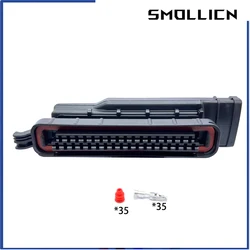 1 Set 35 Pin TE 282195-2 Housing Female Terminals Plug Wire-to-Device 5mm Centerline Sealable Black Timer System Connector