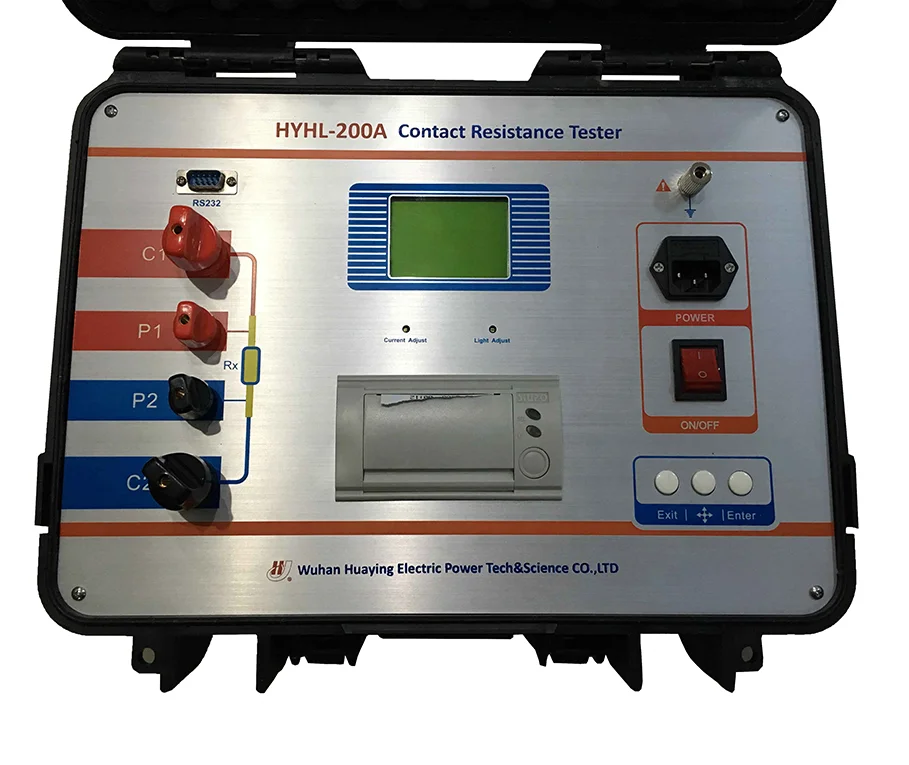 High Accuracy Switch Loop Contact Resistance Tester