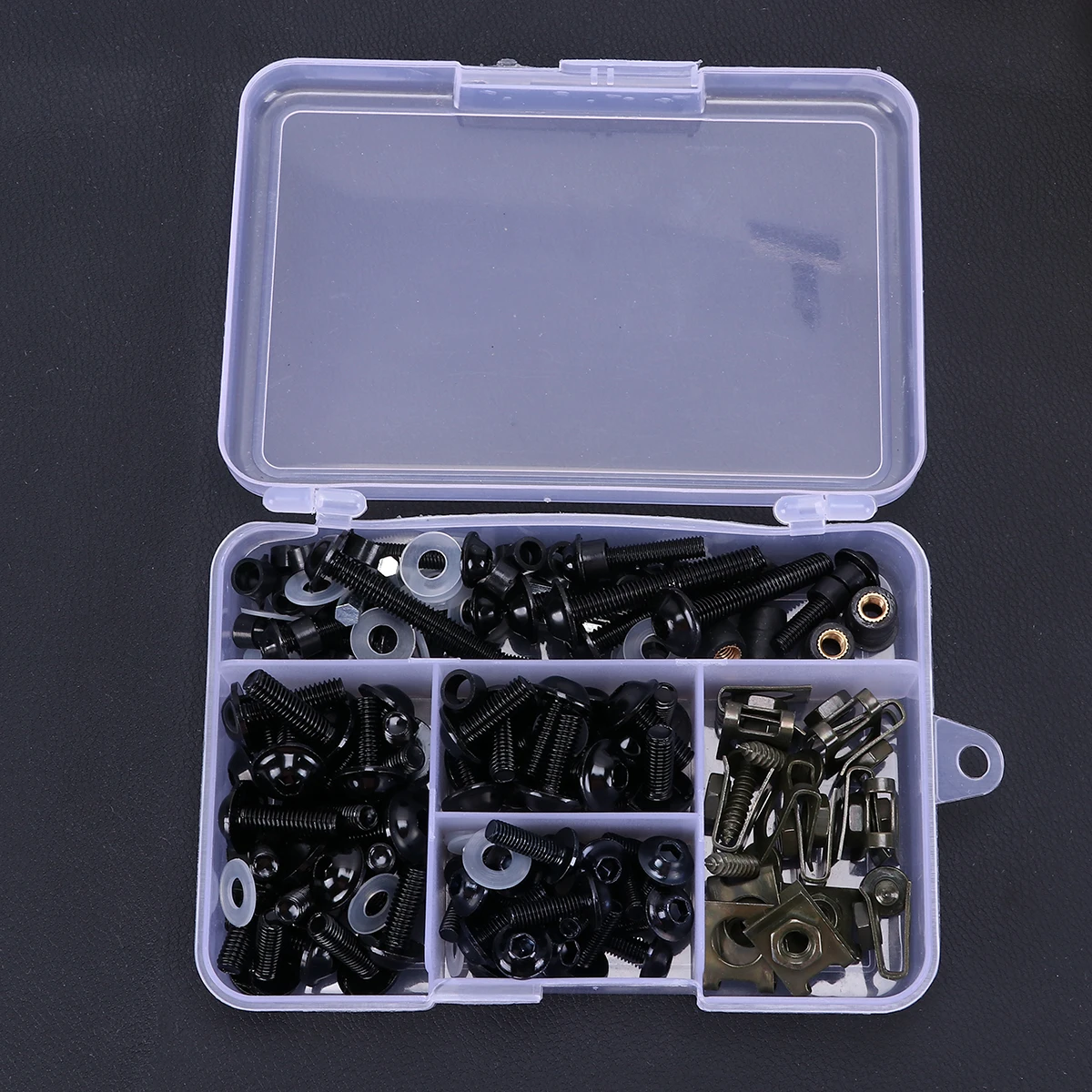 

177pcs Motorcycle Fairing Bolt Screws Nuts Set Corrosion Resistant Fasteners For Motorbike Windscreen