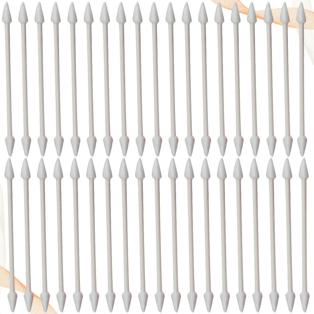 150 قطعة من عصا القطن ذات الرأس المزدوج، مقبض خشبي ماص، قوي لمكياج الوجه والجسم وتنظيف عصا القطن للسفر