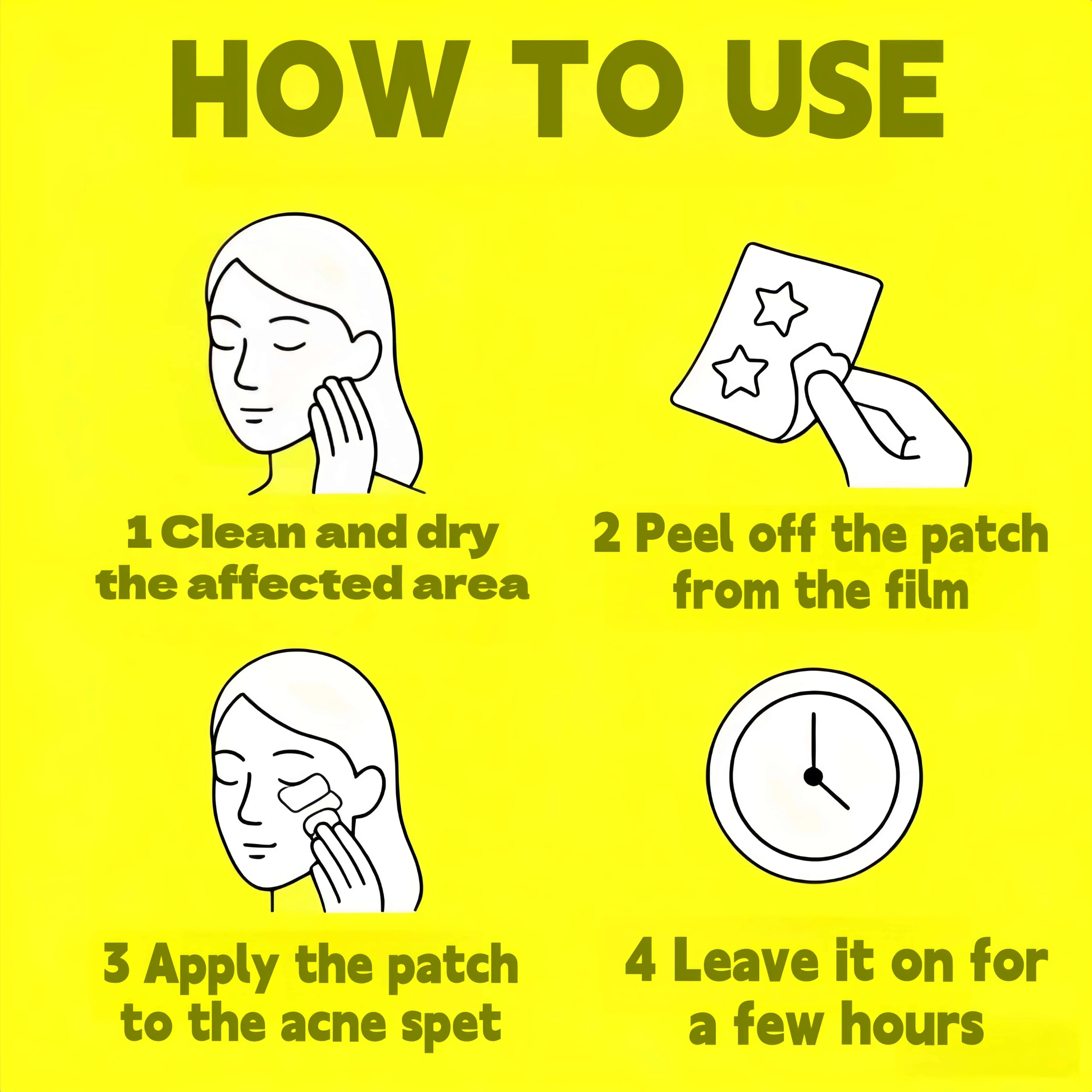 48/96 قطعة من رقع حب الشباب الغروانية المائية. خالية من الكحول والعطور لجميع أنواع البشرة. آمنة للسفر والبيج المنفقي.