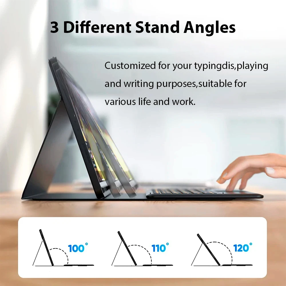 حافظة لوحة مفاتيح قابلة للفصل لوحة مفاتيح مغناطيسية، ماوس لهاتف سامسونج جالاكسي تاب A9 بلس حافظة 11 بوصة، تاب A9+ SM-X210N/X216B #6