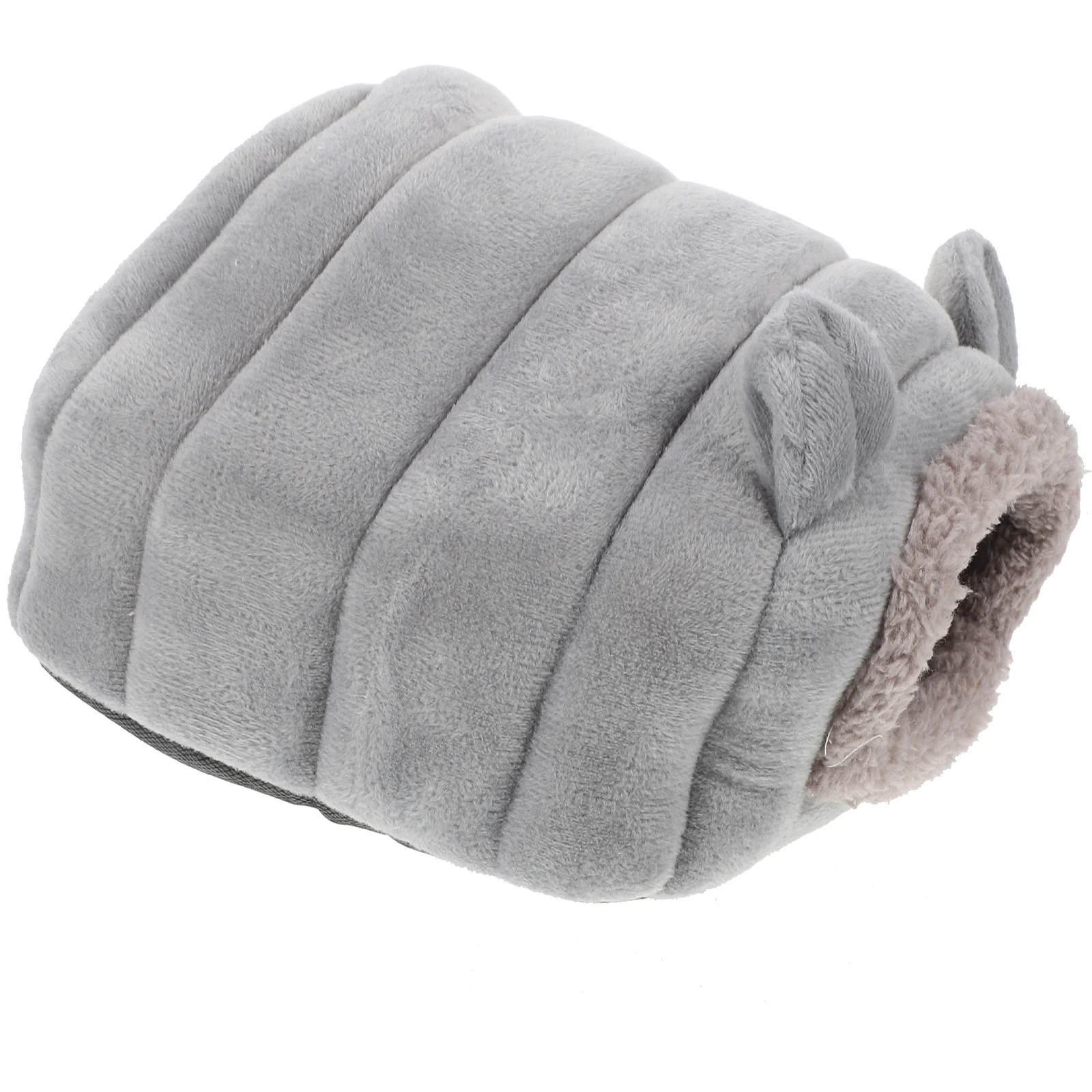 

Mini Hamster Nest Bed Warm Hideout Durable Small Guinea Pig Retreat Winter Habitat