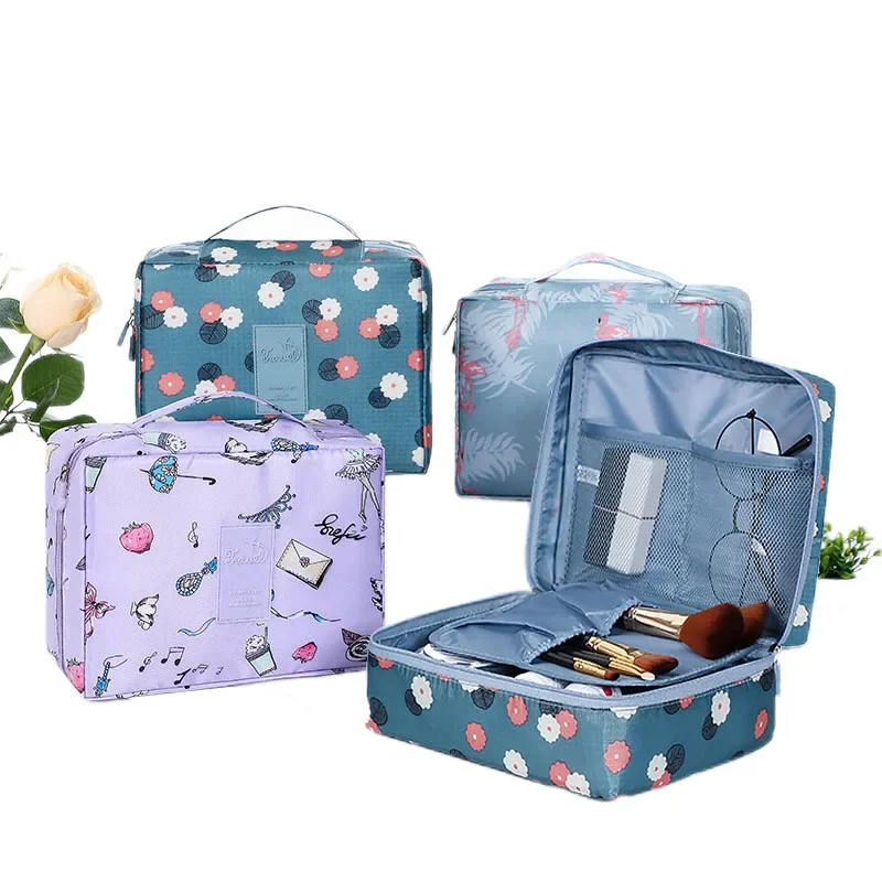 Outdoor Girl Large Makeup Bag for Women Cosmetic Bag Travel Wash Toiletries Organizer Waterproof Female Storage Make Up Cases