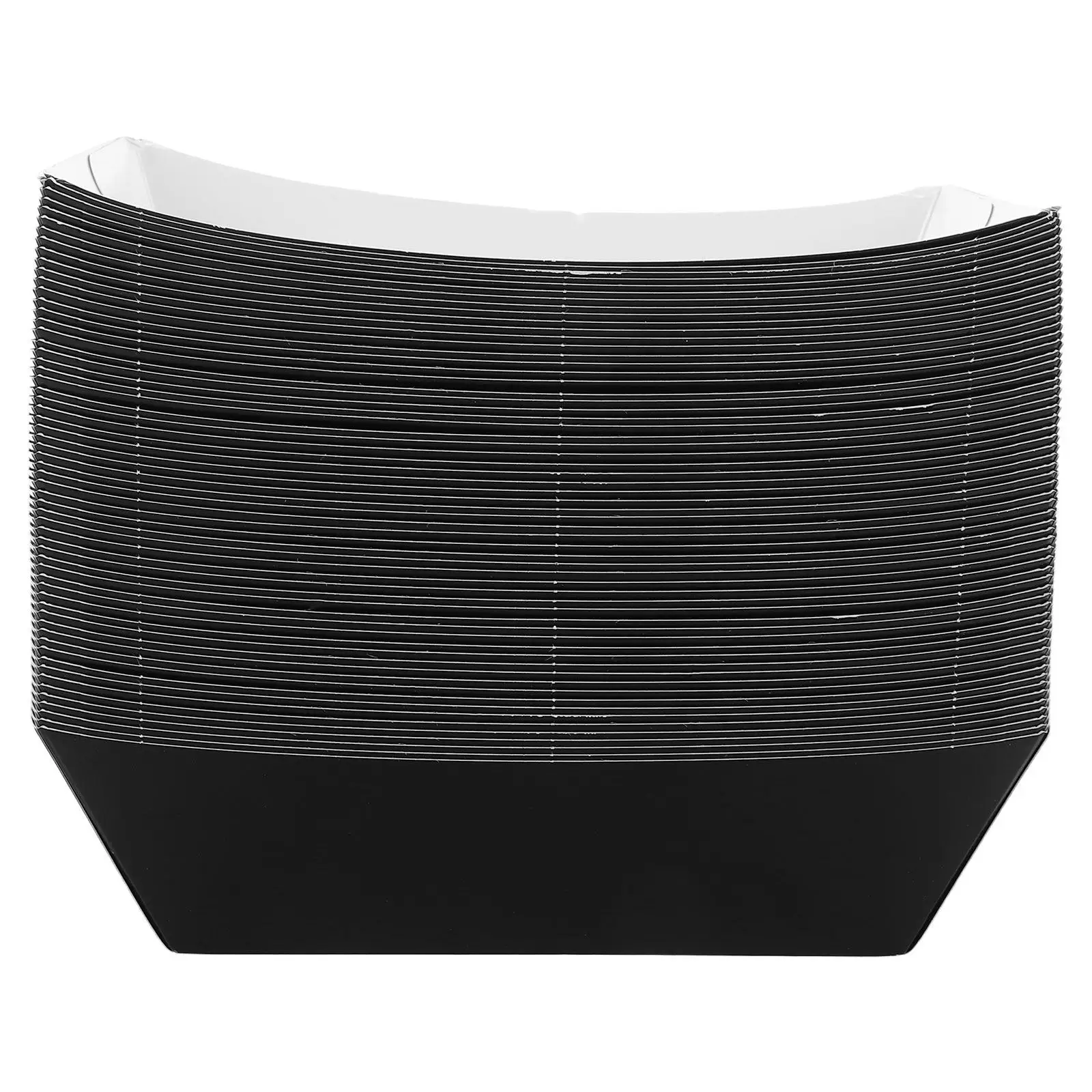 Heavy Duty Paper Food Boats 60 Pack Disposable Taco Trays for Snacks Birthday Graduation Fiesta Parties