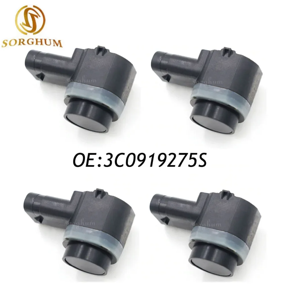 4PCS 3C0919275S 1S0919275 PDC Parking Sensor For VW Passat B7 Golf MK6 AUDI  4H0919275,1S0 919 275 Mixed Colors