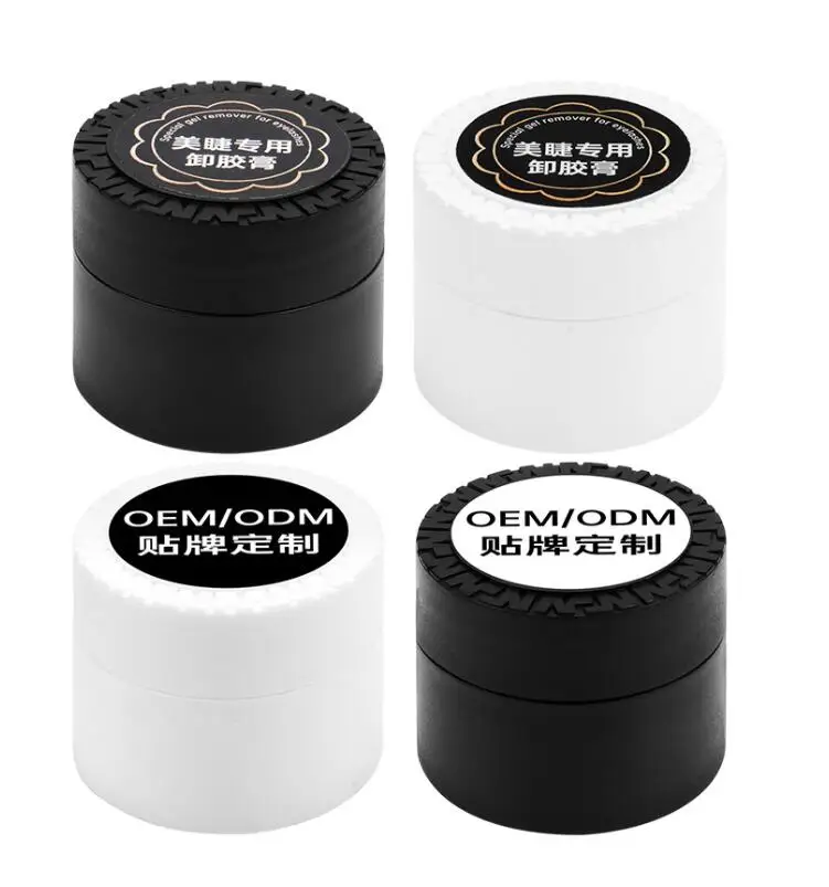 Ruthkey 10g Eyelash Glue Remover Gel Fruit Smell Fast Dry Cream Remover For Beauty CosmeticCustom Logo Fake Eyelash Makeup Tools