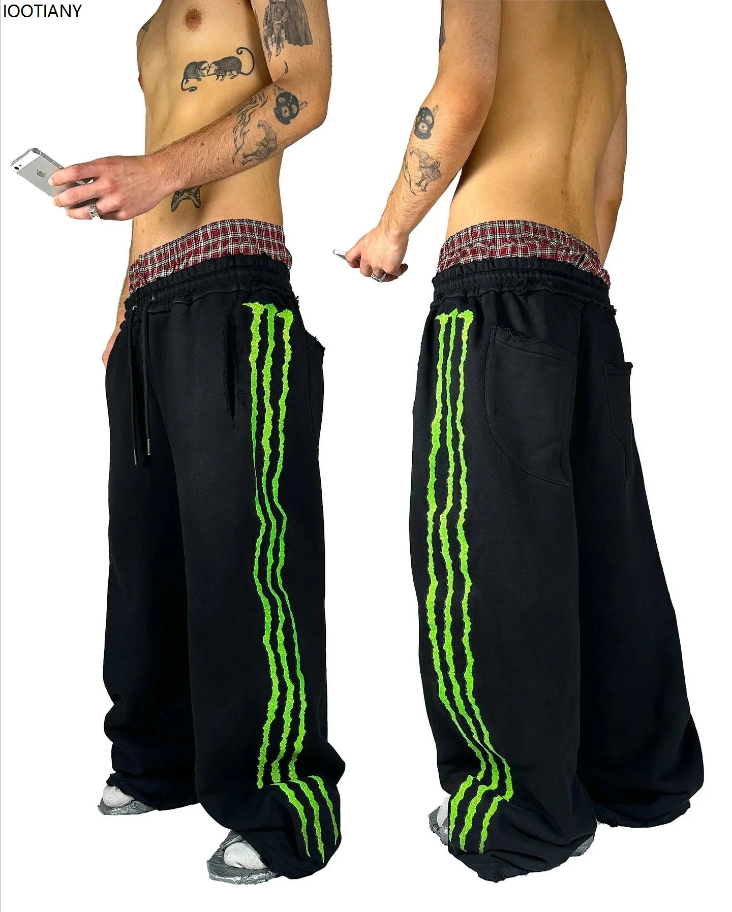 Рисунок 3 - Уличные брюки в форме когтей в стиле хип-хоп