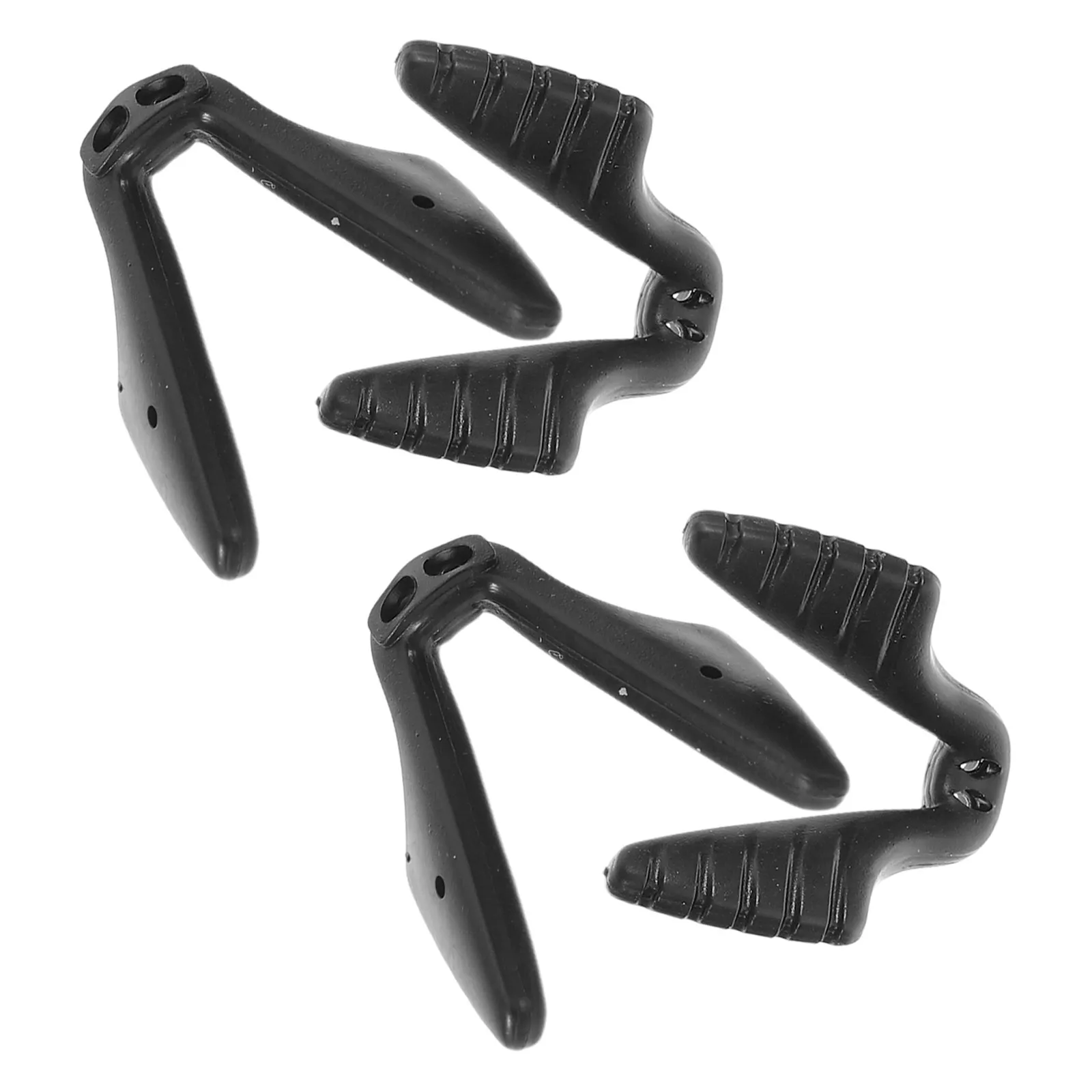 

4Pcs Sports Eyeglass Nose Pads Double-Hole U-Shaped Bridge Stable Grip Cycling Glasses Replacement Nose Bridge Pads Antislip