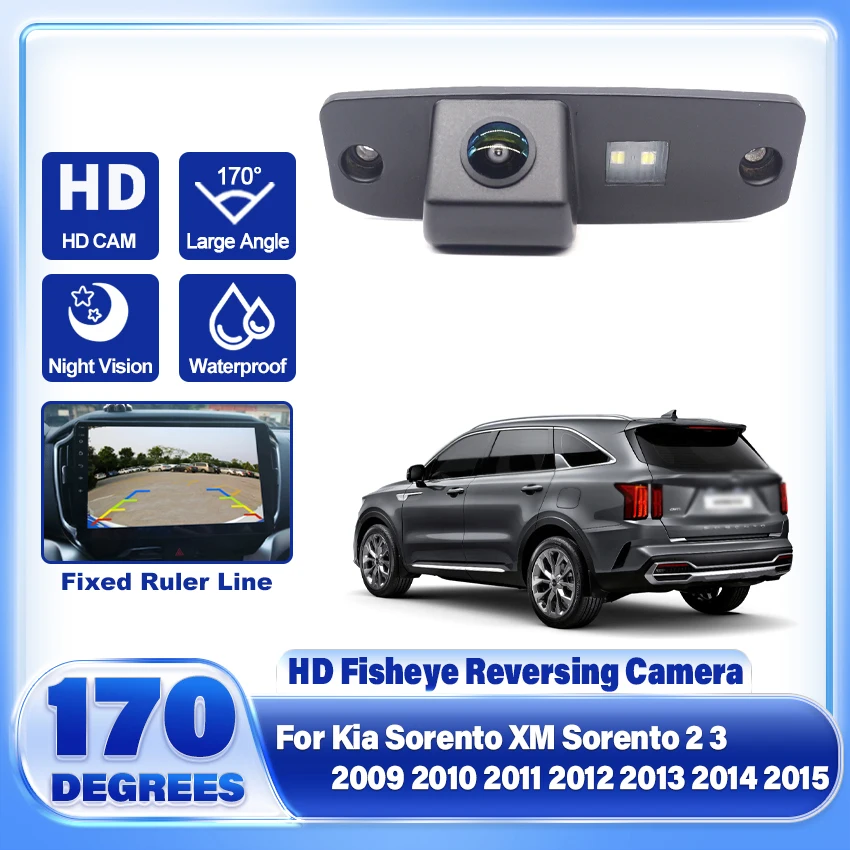 HD Rear Camera For Kia Sorento XM Sorento 2 3 2009 2010 2011 2012 2013 2014 2015 Night Vision Backup Parking Reversing Camera