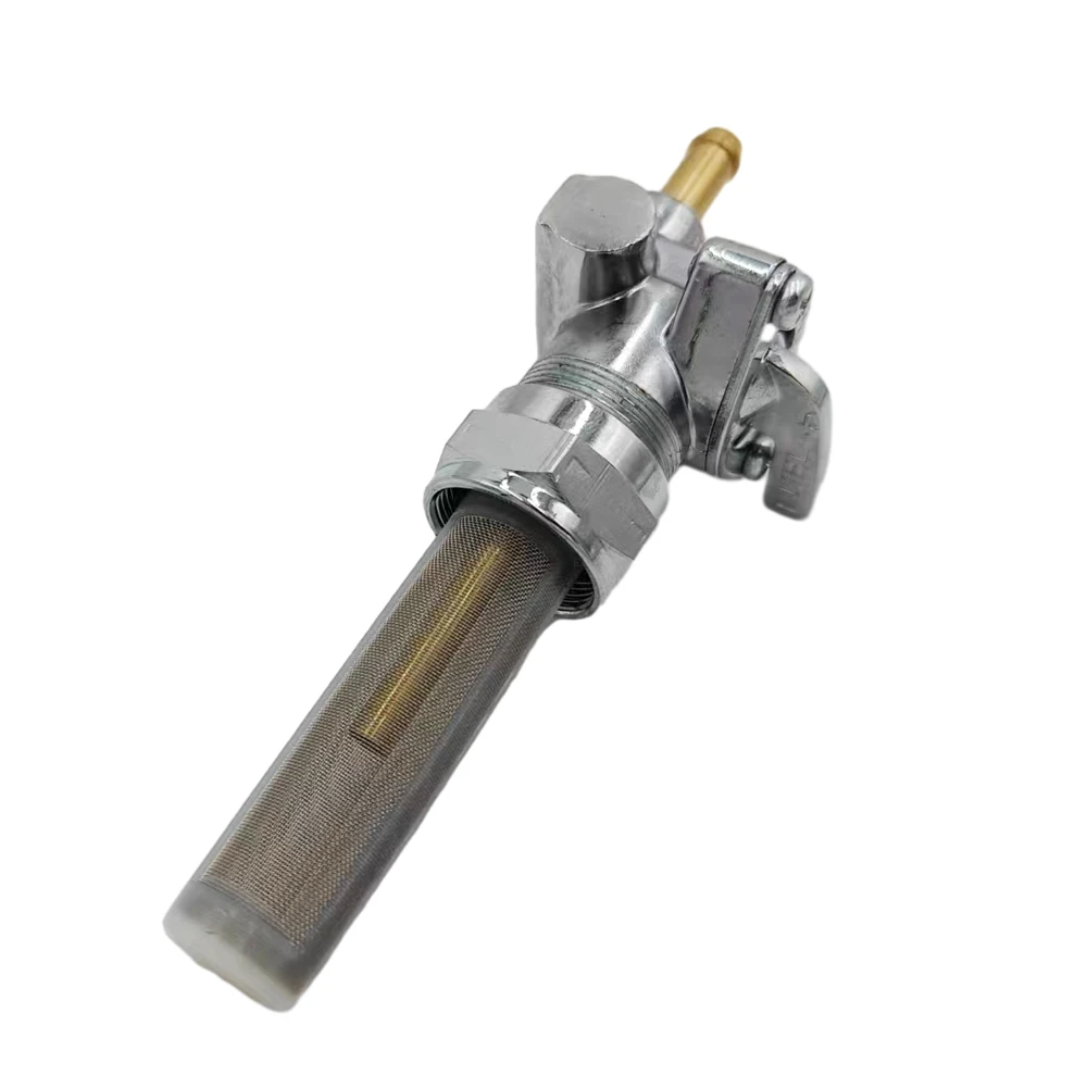 For Harley Davidson Sportster 883 XL883 XLH 883C 1000 1100 1200 XLCH XLX 61 Petcock Fuel Valve Straight Down Outlet Spigot 22mm