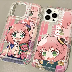 Anime SPY×FAMILY Case for Xiaomi 13T 12T 14 13 12 12X 12S 11 Lite 10 11i POCO X6 Pro X3 NFC X4 GT X5 F3 F4 F5 Protective Cover