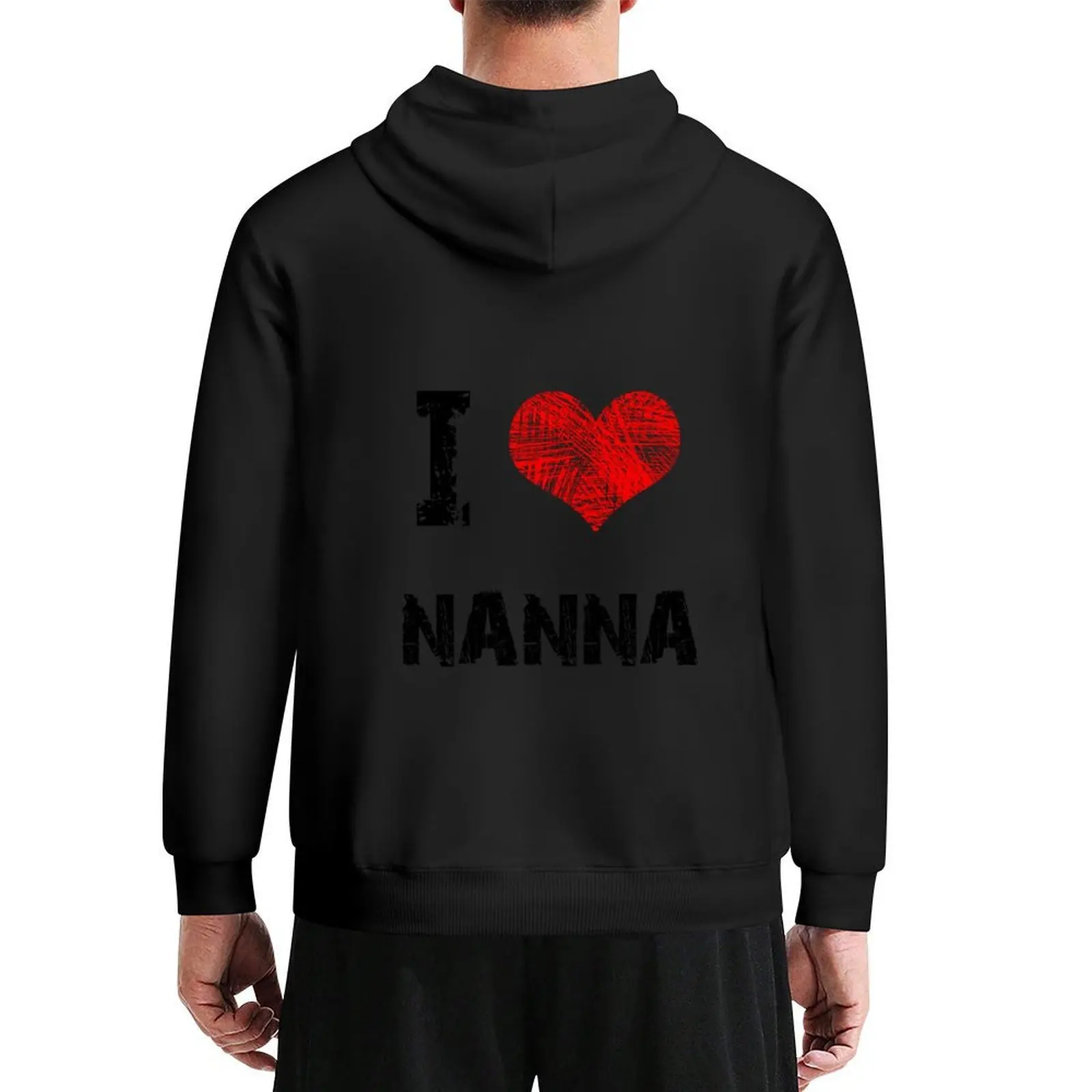 

I Love Nanna Hoodie men's clothing men's sweat-shirt autumn jacket men mens designer clothes man hoodie